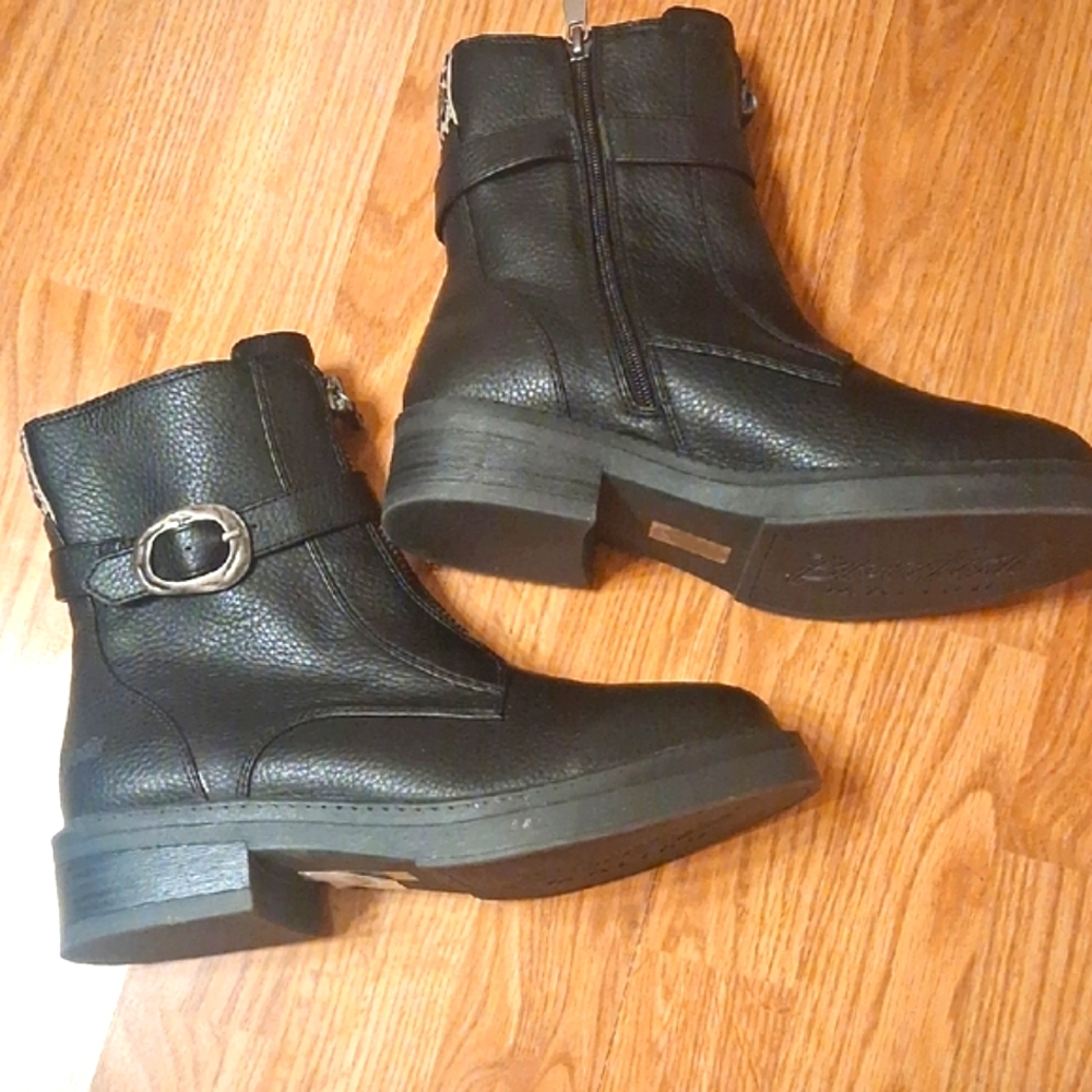 NEW Blowfish Malibu ladies  Black Ankle Boots Sz 9, 10